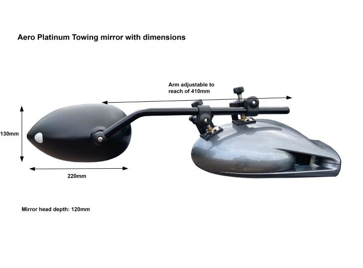 Milenco Aero Platinum Mirror